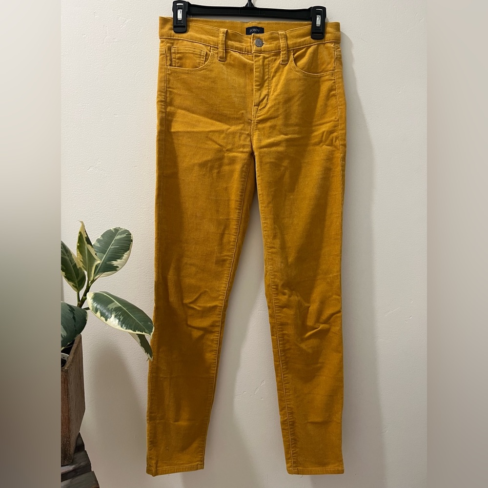J.Crew gold corduroy pants